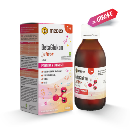 Sirup betalglukan junior